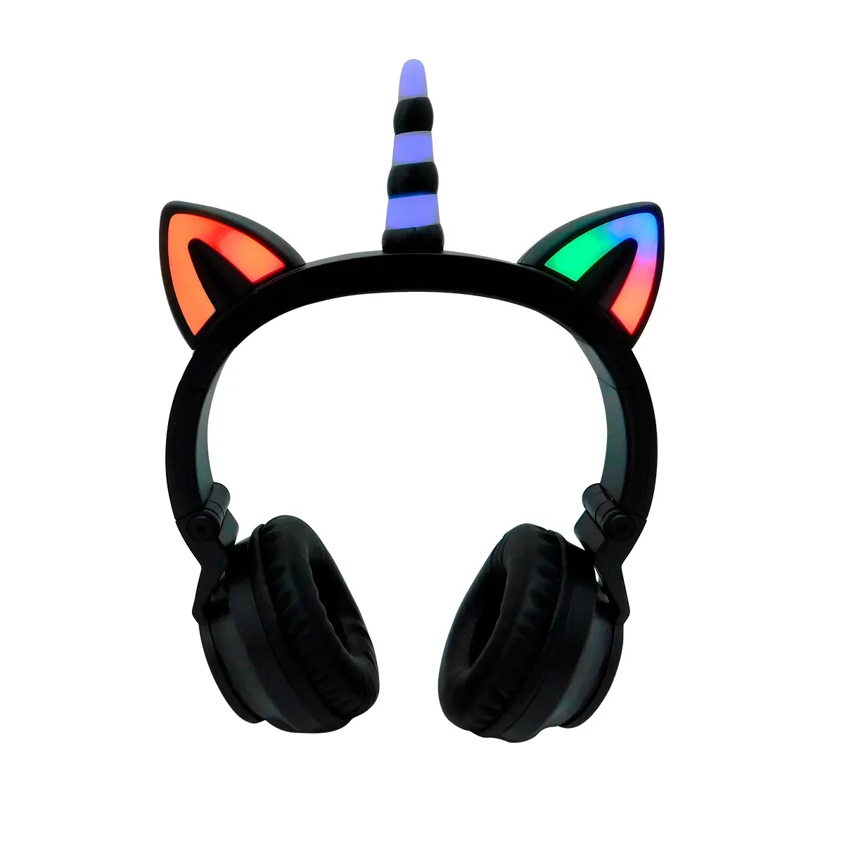 Auriculares Inalámbricos Bluetooth Unicornio Fantasy Negro