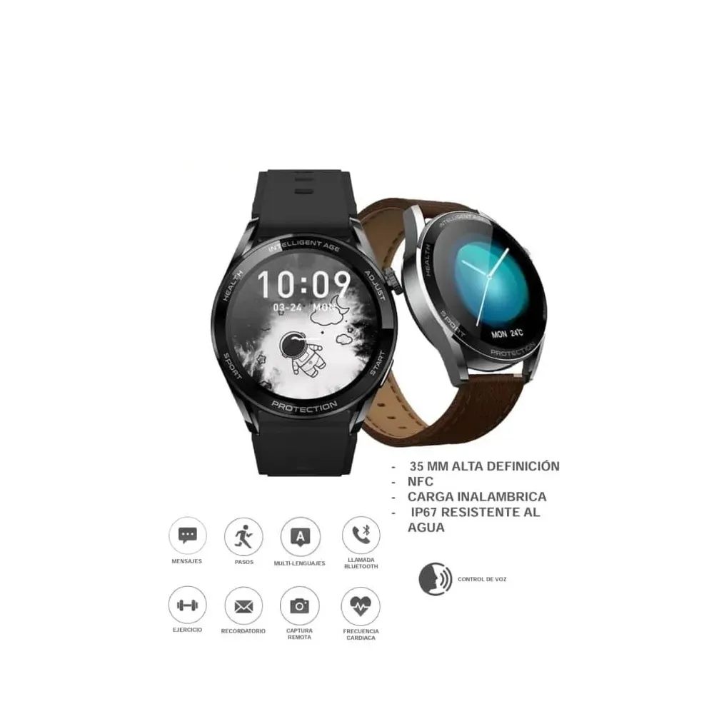 Reloj Inteligente Smartwatch X3 Pro IP67 Doble Pulso