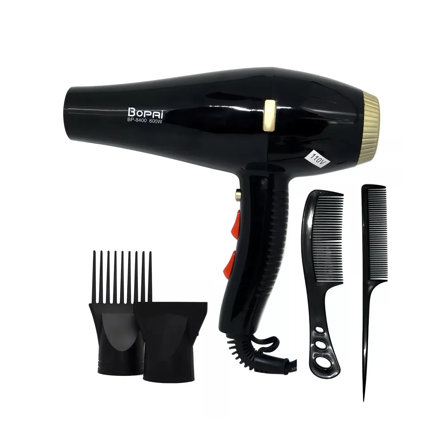 Secador Para Cabello 4 En 1 Bopai BP-8400 