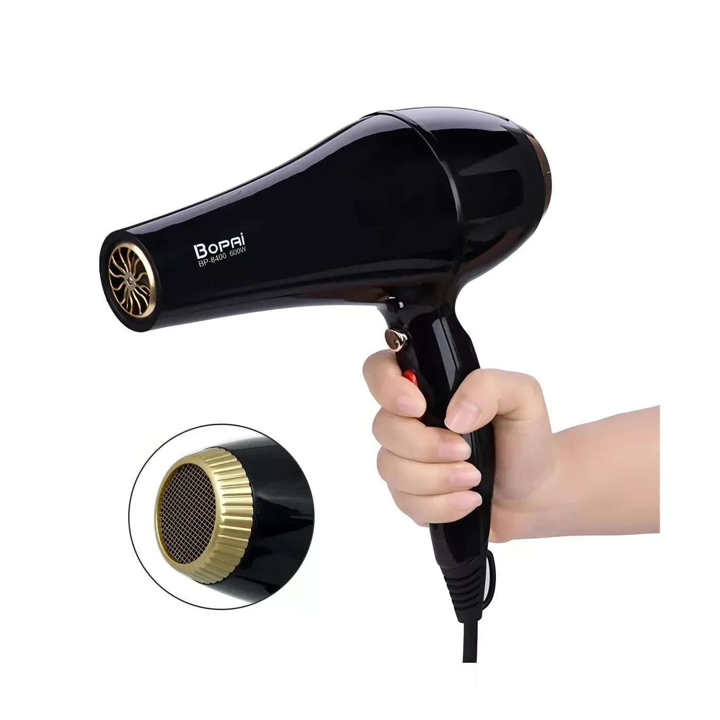 Secador Para Cabello 4 En 1 Bopai BP-8400 