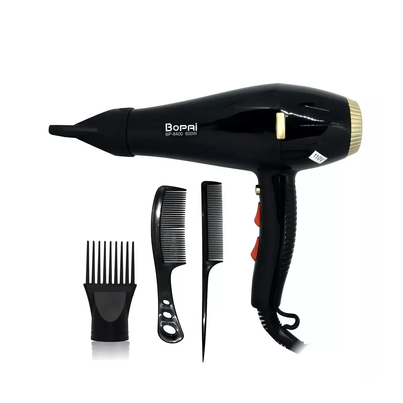 Secador Para Cabello 4 En 1 Bopai BP-8400 