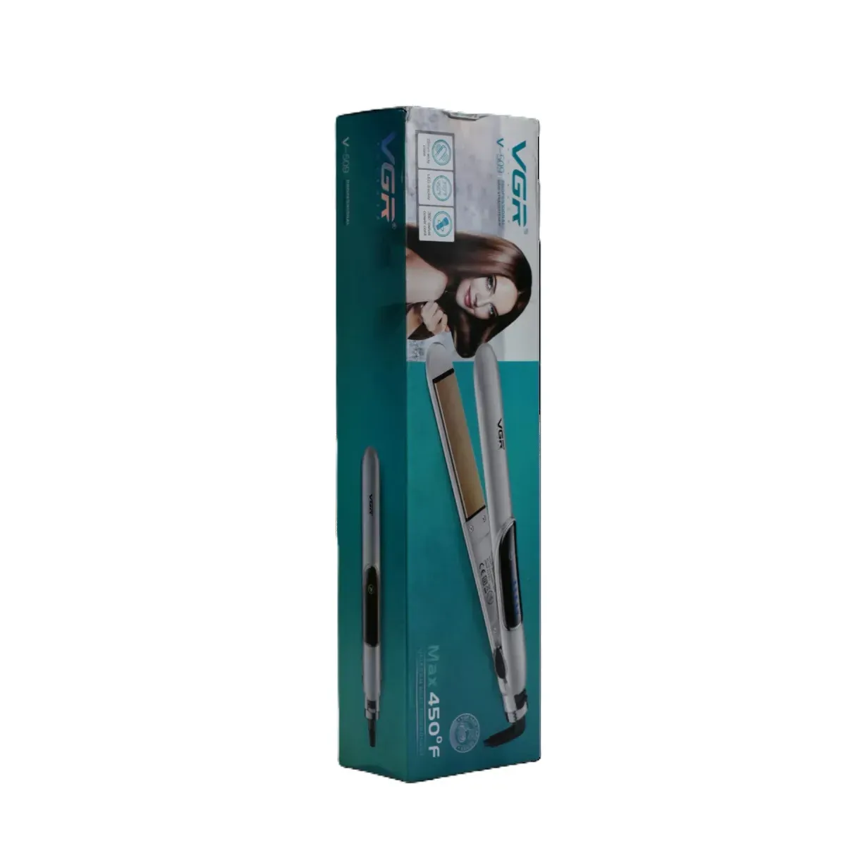 Plancha Para Cabello VGR V-509 Anti-Quemaduras