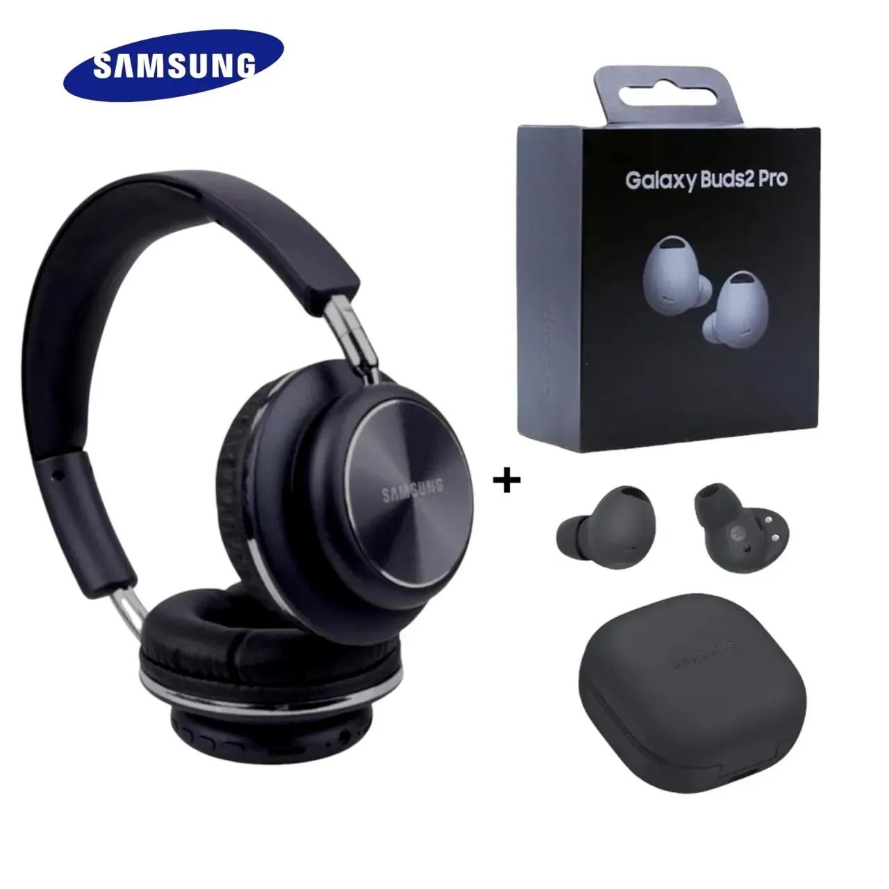 Diadema SAMSUNG + Audífonos GALAXY BUDS 2 PRO