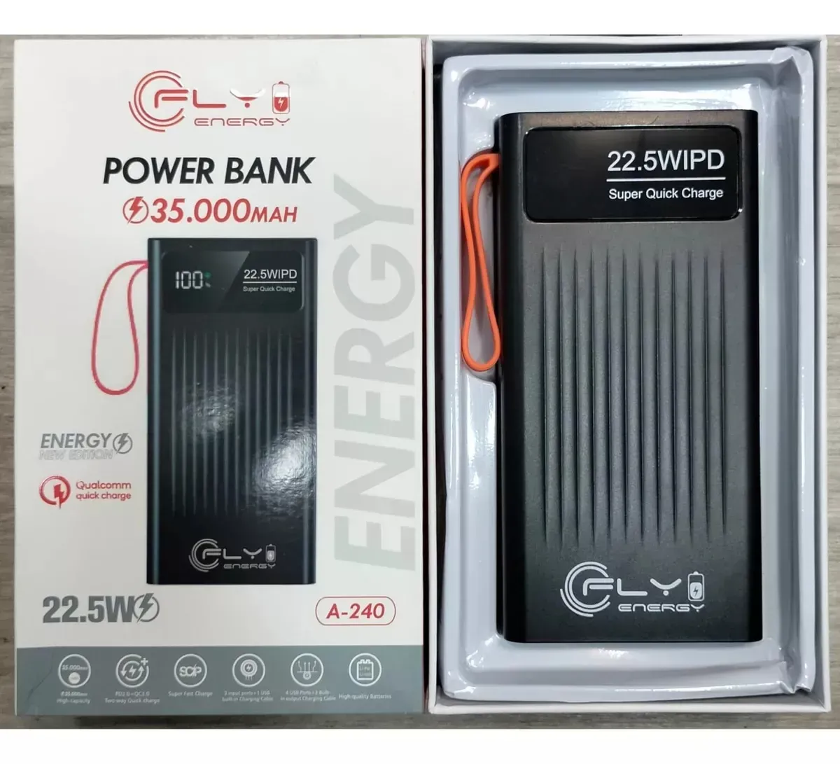 Powerbank 35.000 Mah A-240 Fly