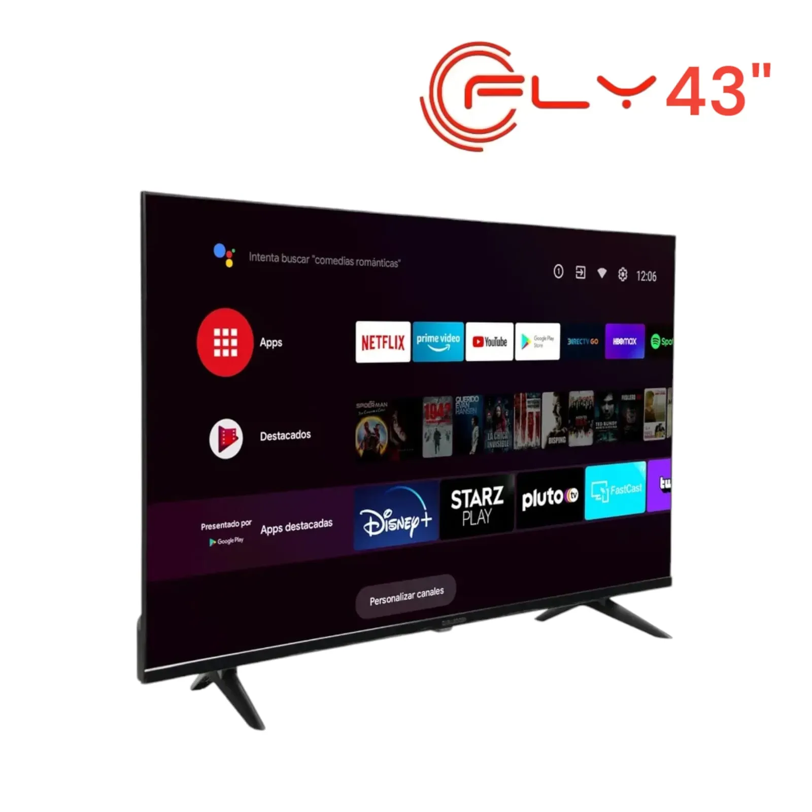 Televisor Smart Tv 43’’Pulgadas FHD Fly 