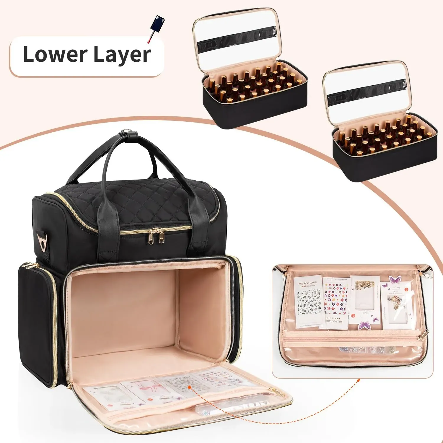 Bolso Manicure Organizador Estilista