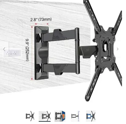 Soporte a pared para tv de 32" - 65" con inclinacion de 10° NB-P4