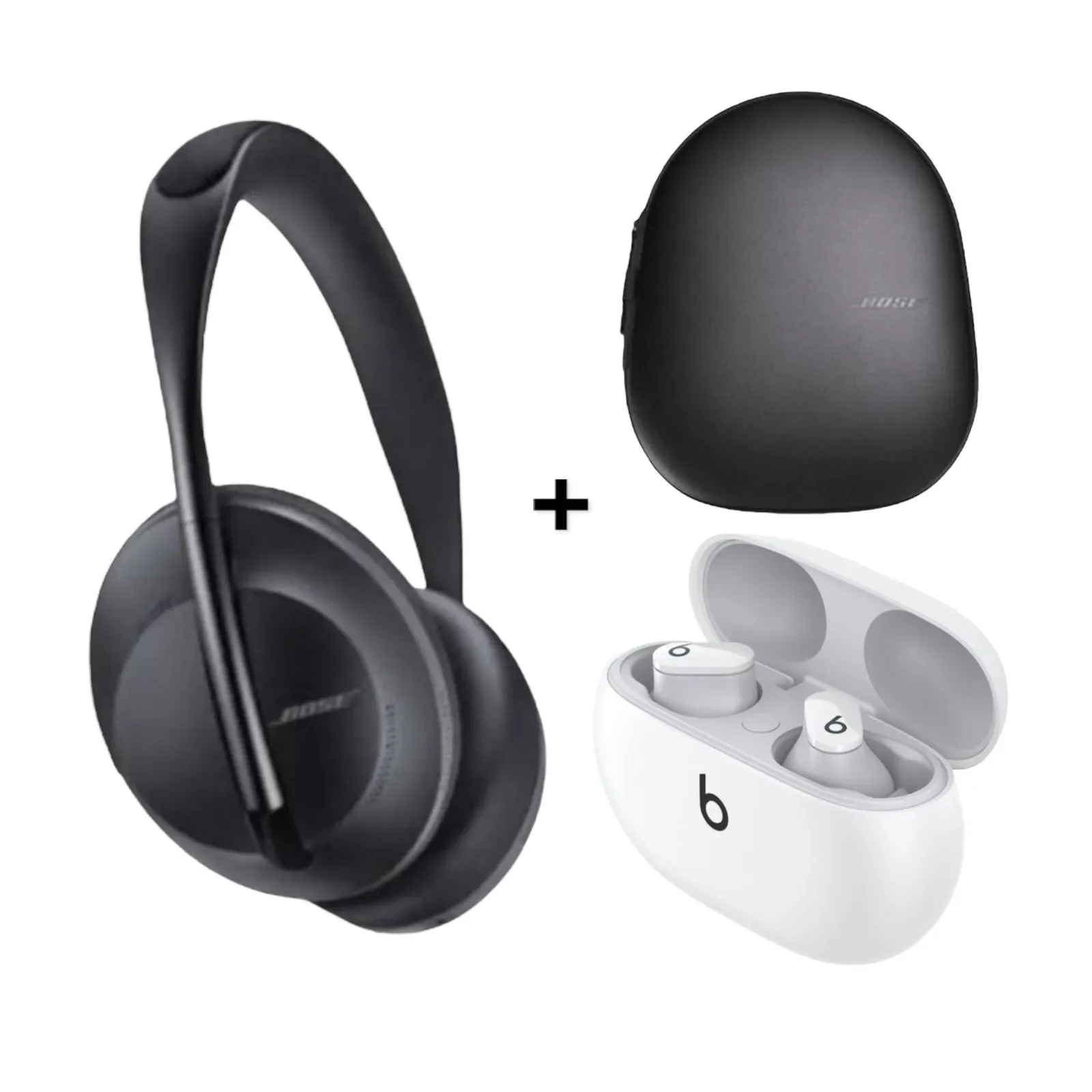 Audifonos Bluetooth Beats + Auriculares Bluetooth Tipo Bose 700