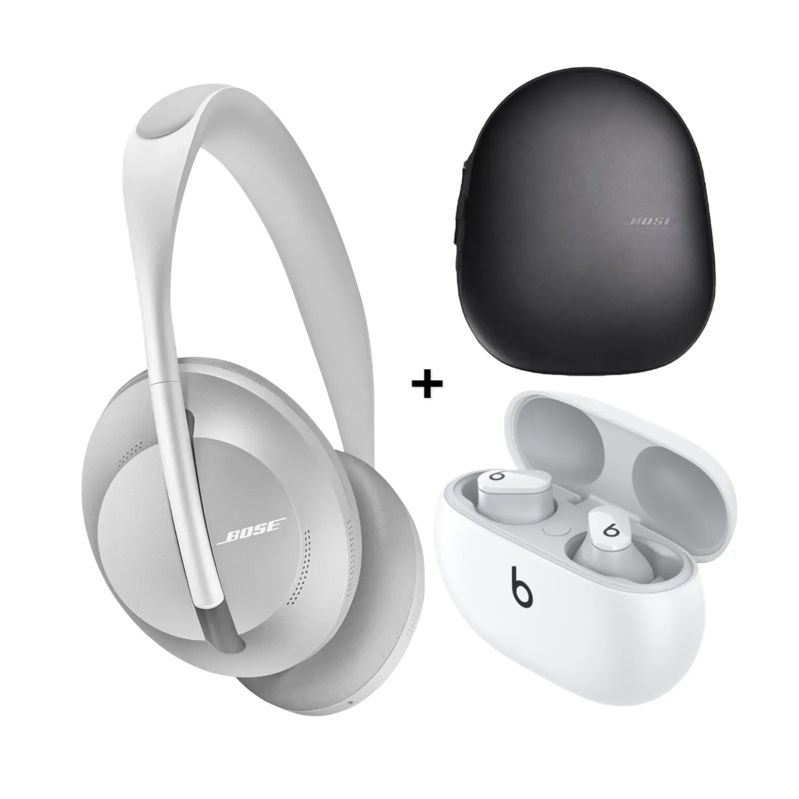 Audifonos Bluetooth Beats + Auriculares Bluetooth Tipo Bose 700
