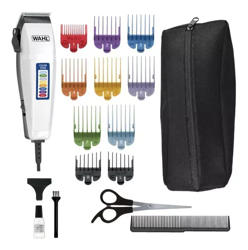  Maquina Peluquera Wahl Color Code Combo Haircutting Kit 20 Piezas ORIGINAL