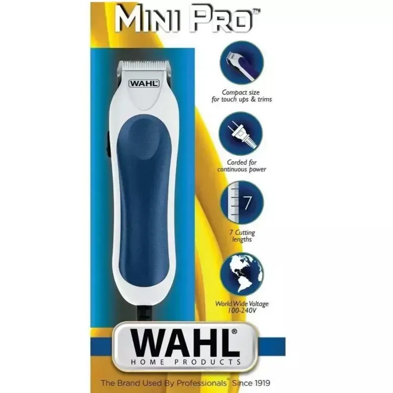 Peluquera Maquina Patillera Cortadora Wahl Mini T-pro I Original