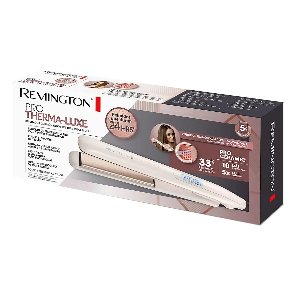 Plancha Alisadora Remington ProThermaLuxe