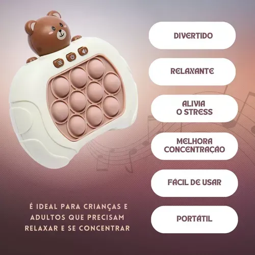 Consola Electrónica Pop It Juego Antiestrés Popit