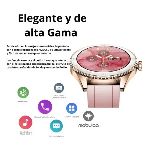 Reloj Inteligente LUNA Sumergible + Chat Gpt MOBULAA