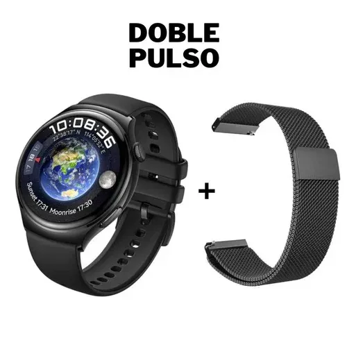 Reloj inteligente SmartWatch Mobulaa  G4 Sumergible + 2 Pulsos l Original