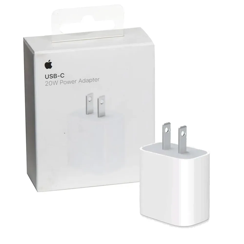 Cargador de pared Apple USB-C 20W - Blanco- Tipo Original