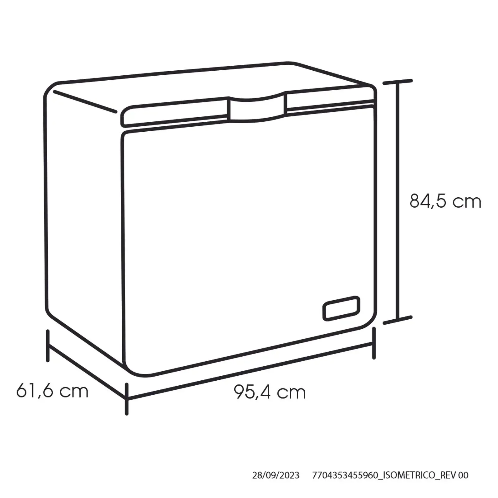 Congelador Horizontal Haceb 251 Litros Blanco