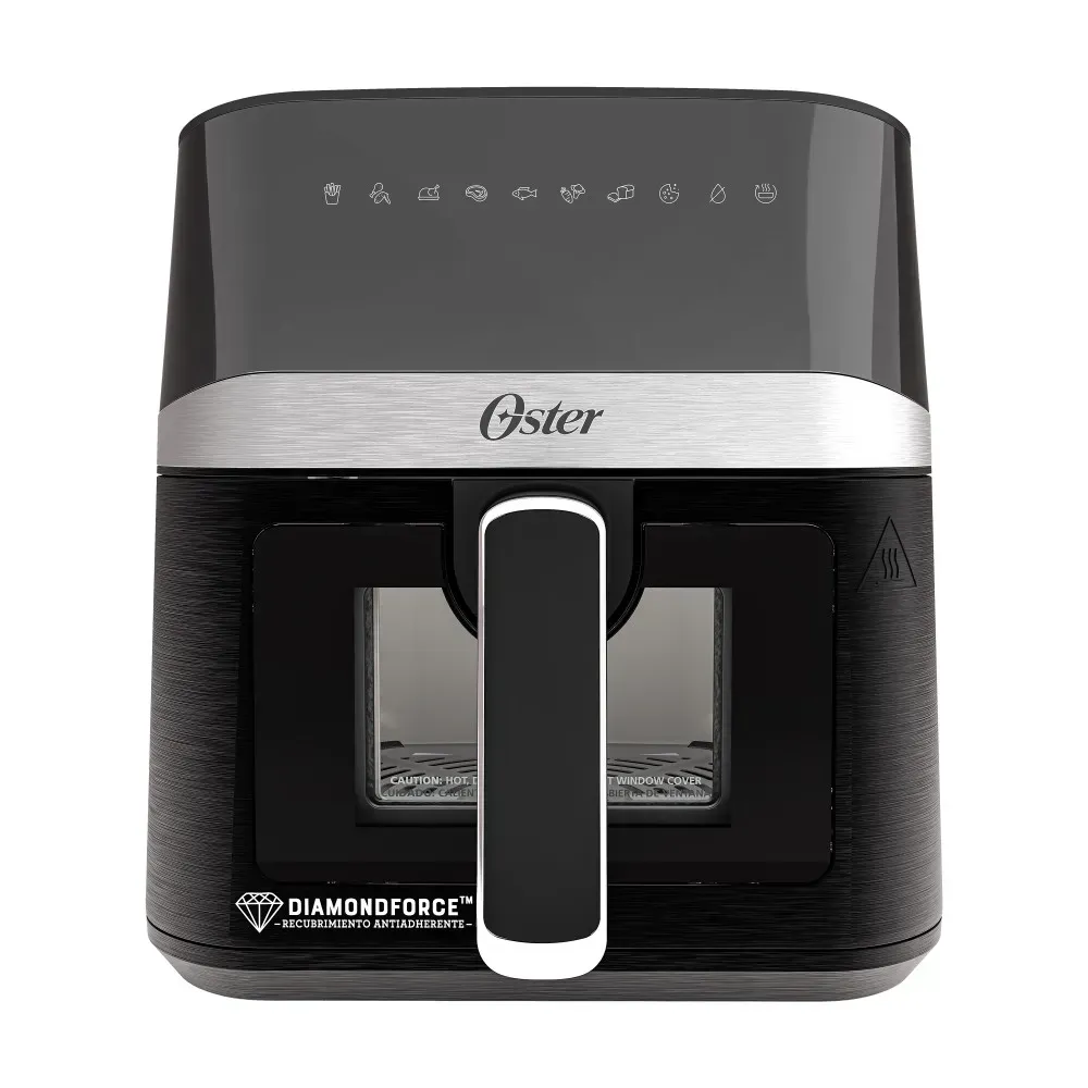 Freidora de Aire Digital con Recubrimiento Oster® DiamondForce, 4L de Capacidad, con 10 Programas Automáticos Ckstaf40wddf