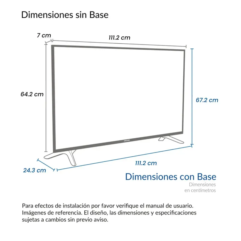 Televisor 50" Challenger UHD 50kg85 Bt 4K Hdr Google TV con Bluetooth, WIFI, Chromecast y Control por voz