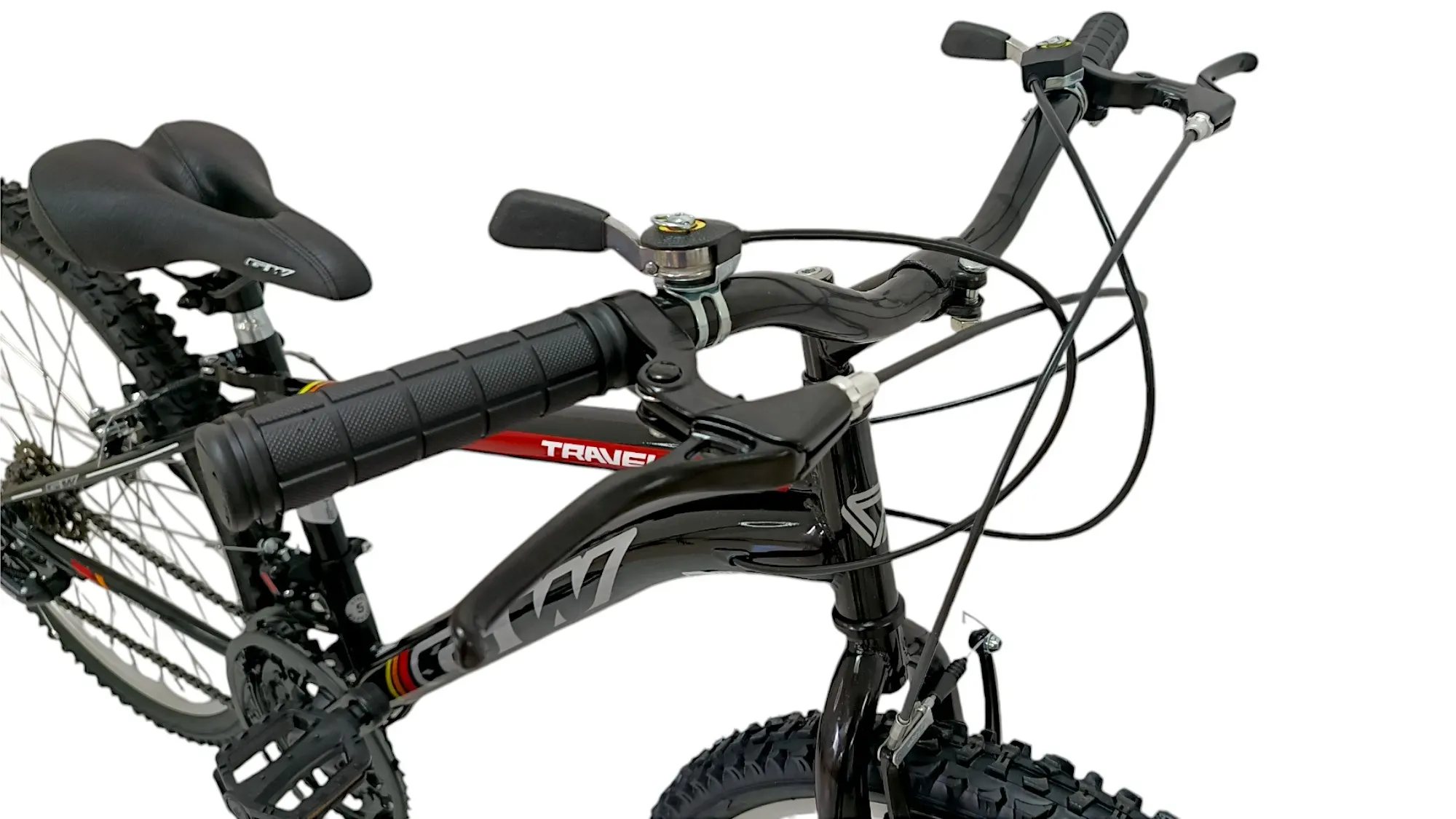 Bicicleta 20 Mtb Travel Gw 6v Negra