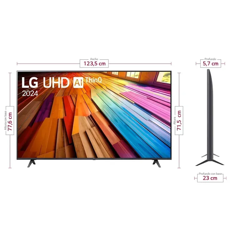 Televisor LG 55” Uhd Ut80 4K SmartTv 55UT8050