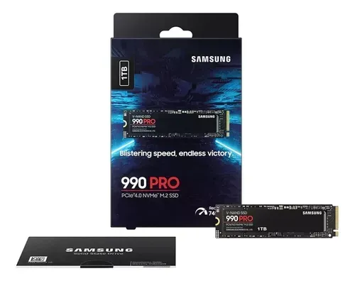 Unidad De Estado Sólido Samsung 990 Pro 1tb (Nvme 7450MB/s)