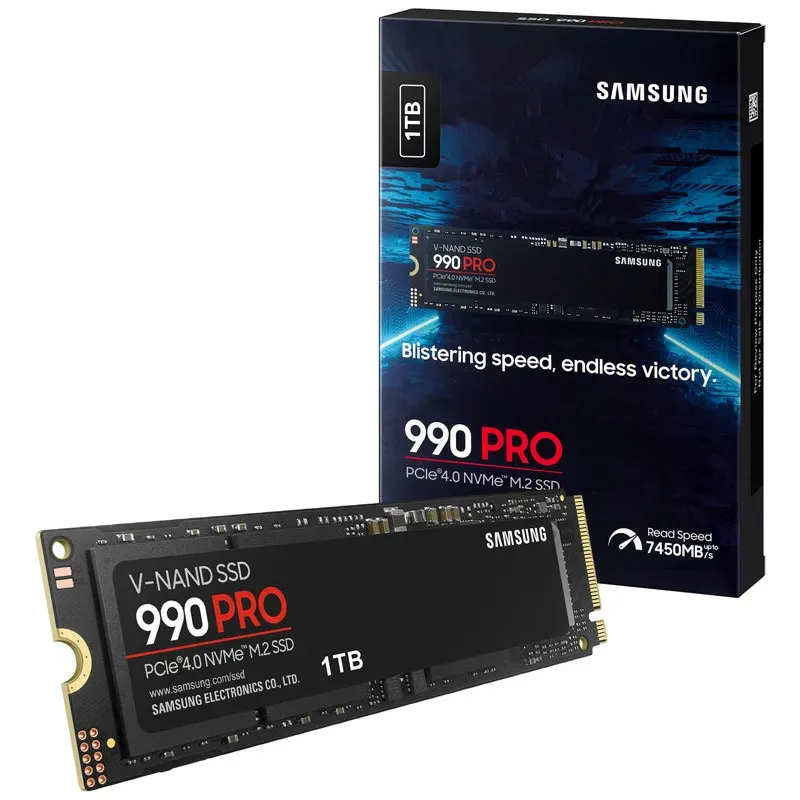 Unidad De Estado Sólido Samsung 990 Pro 1tb (Nvme 7450MB/s)