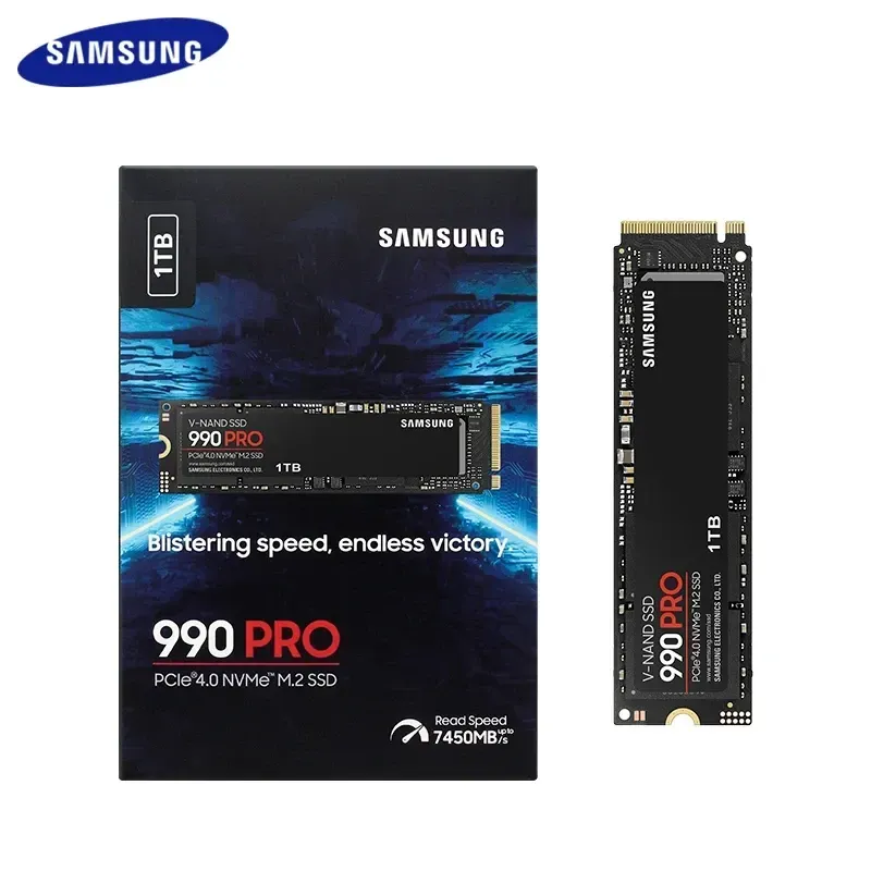 Unidad De Estado Sólido Samsung 990 Pro 1tb (Nvme 7450MB/s)