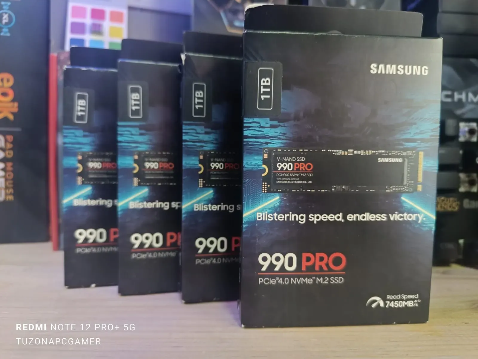 Unidad De Estado Sólido Samsung 990 Pro 1tb (Nvme 7450MB/s)