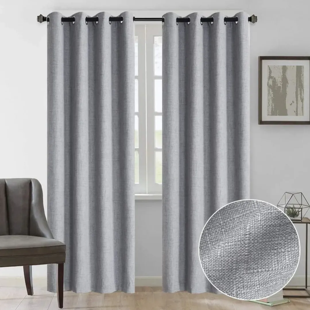 Cortina 100% Blackout  Set 2  270x200 - Gris