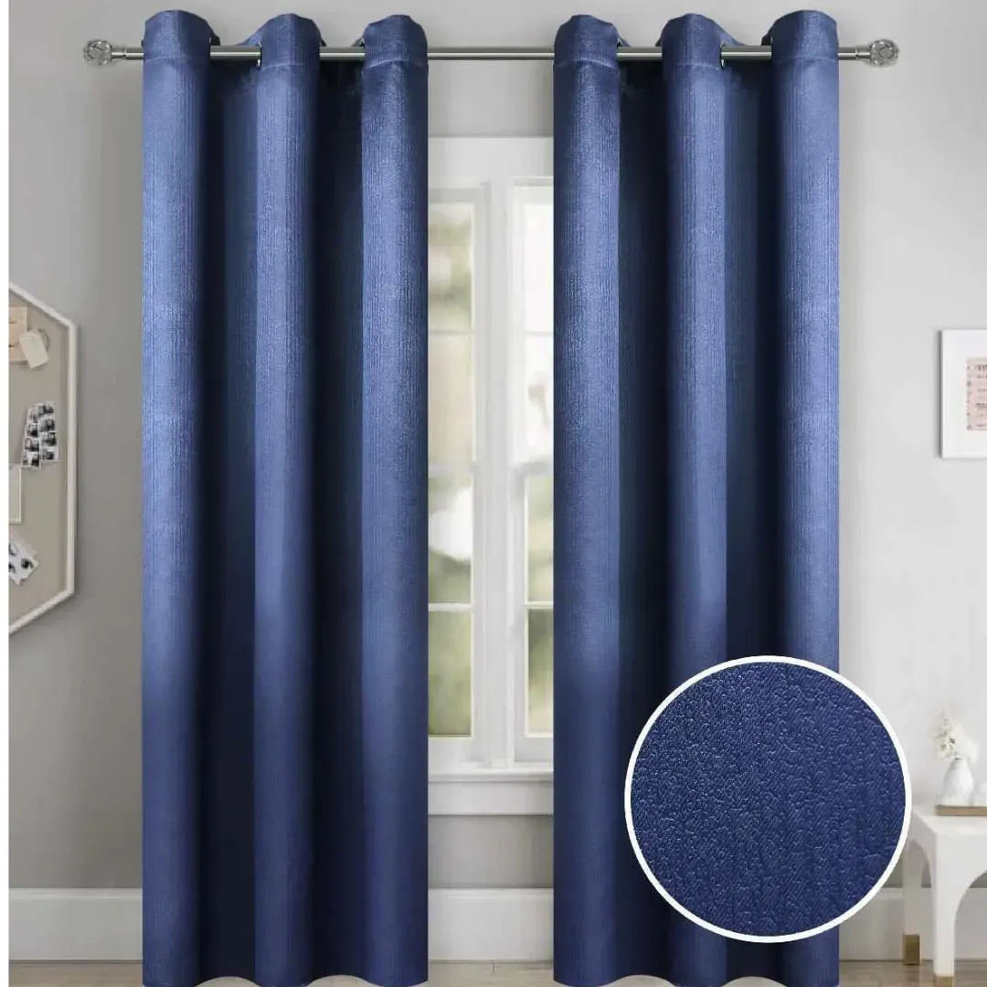 Cortina 100% Blackout  Set 2  270x200 - Azul Oscuro