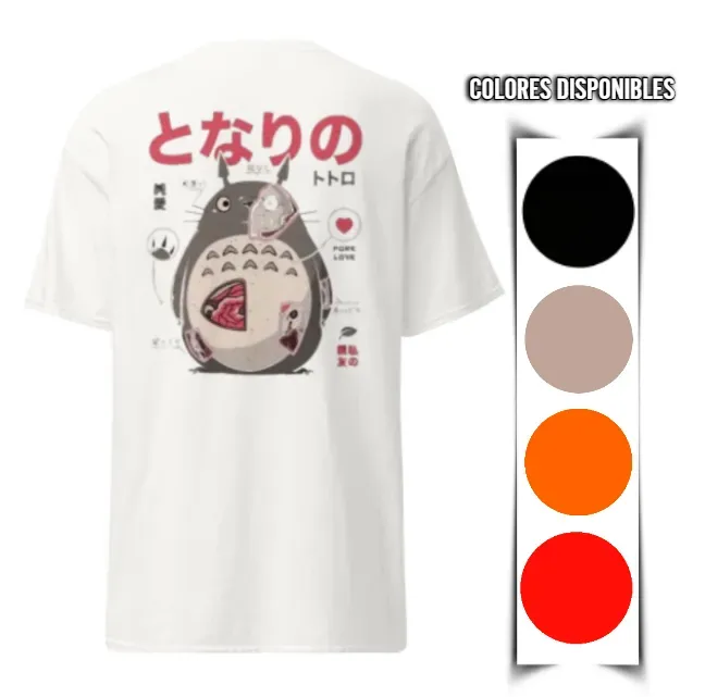 Camiseta de Algodon Totoro