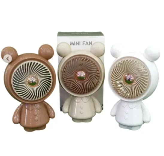 Ventilador De Mano Oso Recargable Ys-2319 