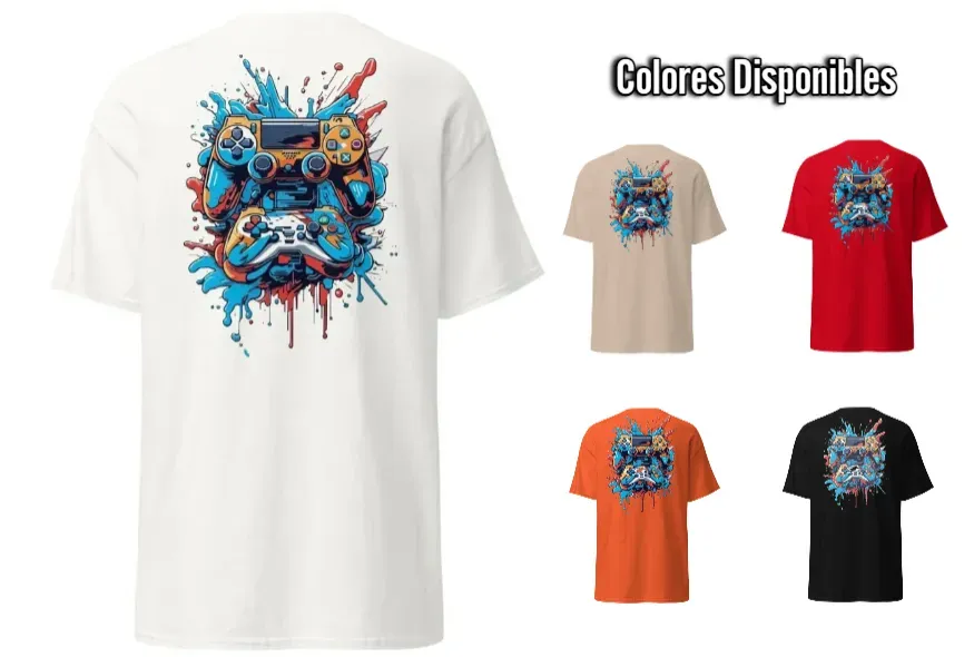 Camiseta Diseño Gamer