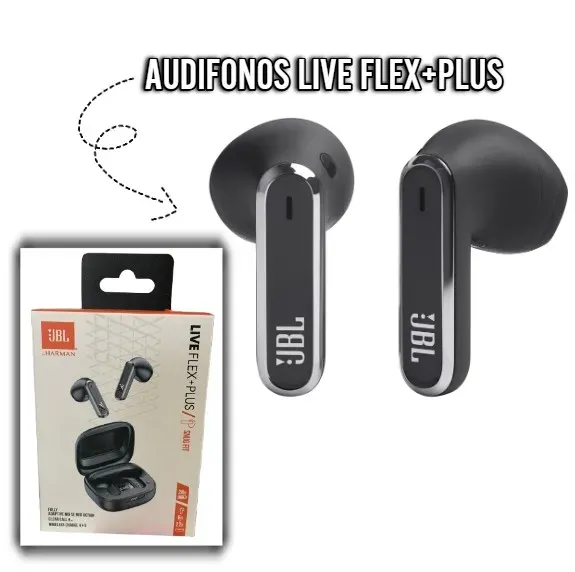 Audifonos JBL Live Flex Plus 1.1: Comodidad Y Versatilidad Para Tus Oidos