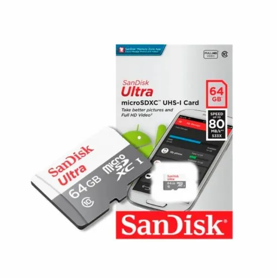 Memoria Micro Sandisk 64GB