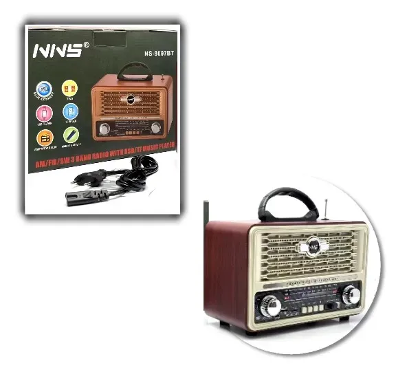 Radio Emisor NS-8097BT