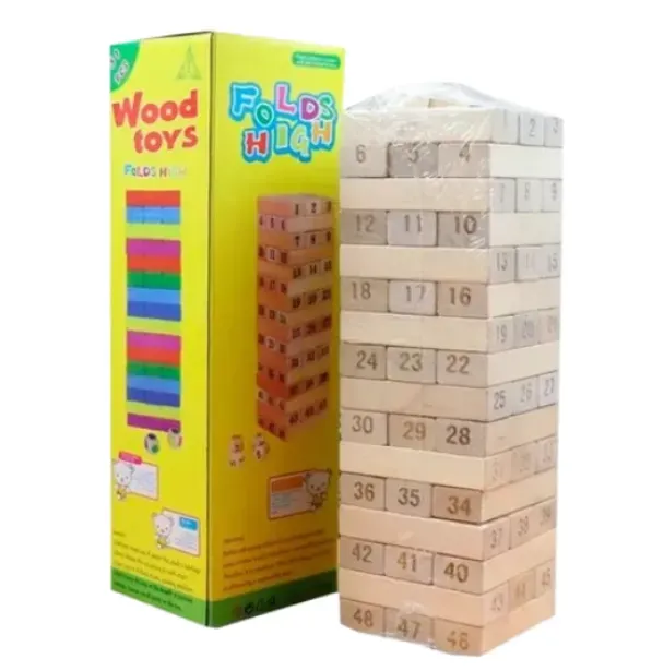 Juego De Jenga De Madera