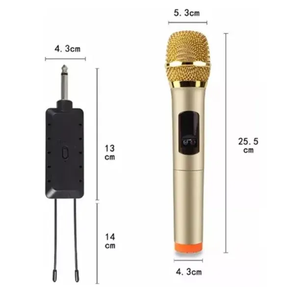 Micrófono Sencillo Inalámbrico VHF-E9