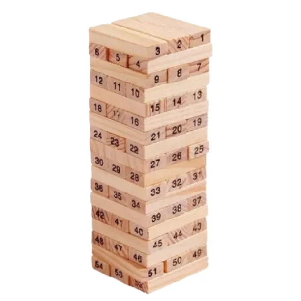 Juego De Jenga De Madera