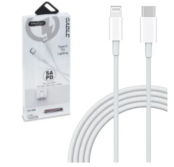 Cable De Carga Tipo C A Lightning