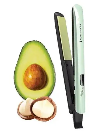 Plancha Remington Nutre tu Cabello con la Combinación Perfecta de Aguacate y Macadamia