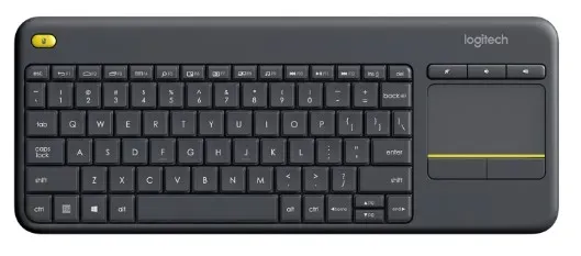  Teclado Inalambrico Con TouchPad Logitech K400 Plus Todo en Uno para tu Hogar y Entretenimiento