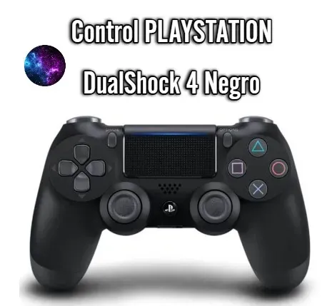 Control PLAYSTATION DualShock 4 Negro :Juega sin Límites: Experimenta la Libertad del Control Inalámbrico