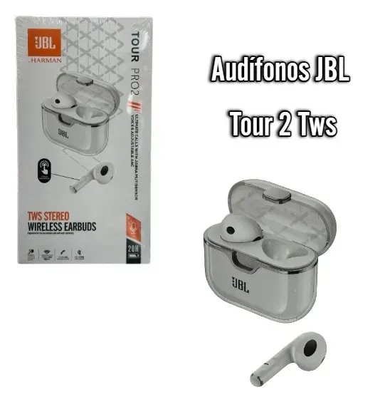 Audífonos JBL Tour 2 Tws: Sumérgete en tu Música sin Distracciones
