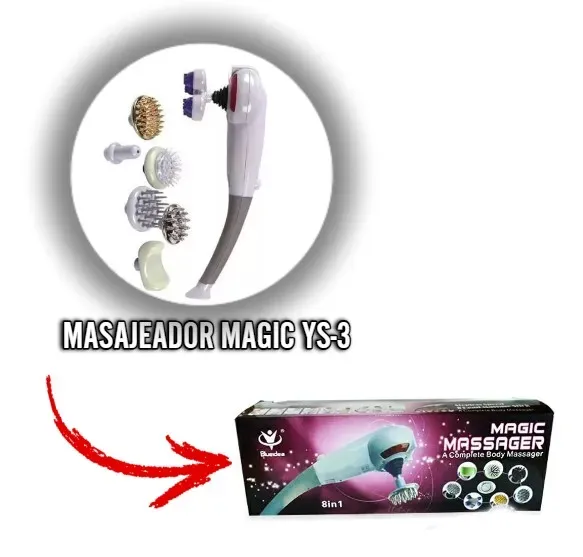 Masajeador Magic YS-3: Relajación Total En Tus Manos