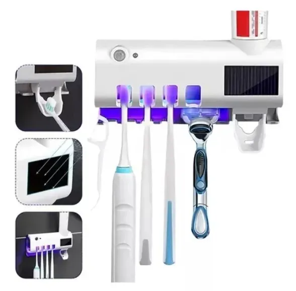 Dispensador De Crema Dental Con Luz UV