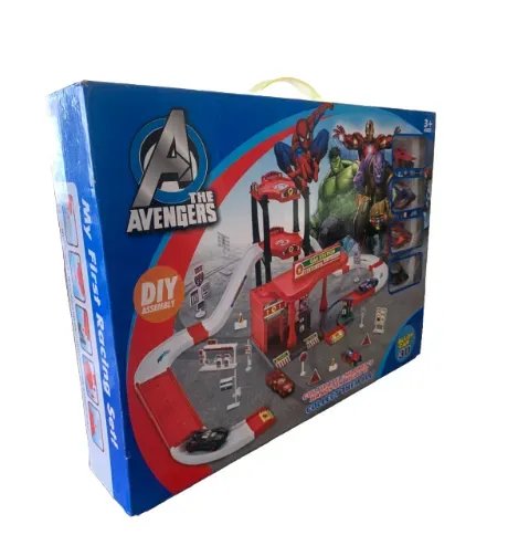 Set De Pista De Carros De Los Avengers 