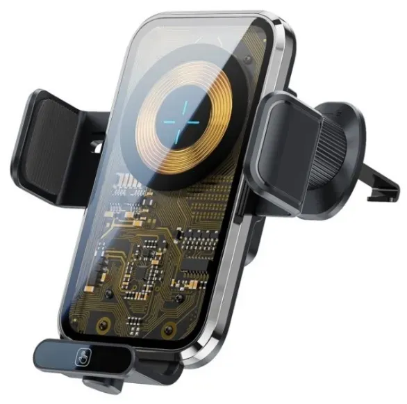 Holder De Celular Con Cargador Para Carro 15W