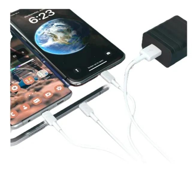 Cable 3 En 1 Para V8, TC, iPhone